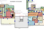Chris advanced mode, mansion 1st floor, 1st visit
