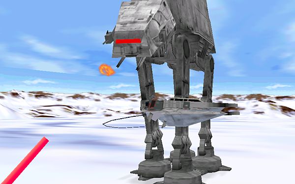 Can't catch me, AT-AT