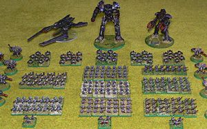 Completed 6mm Android army