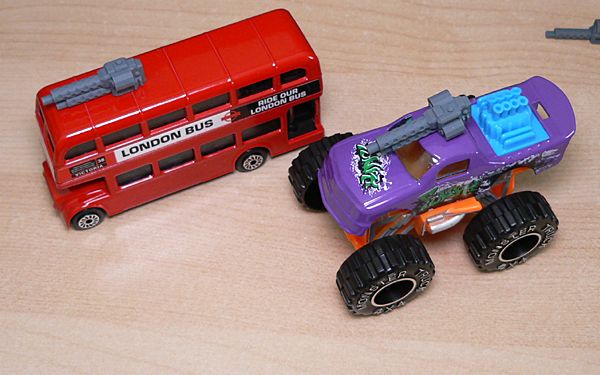 ...and on bigger vehicles