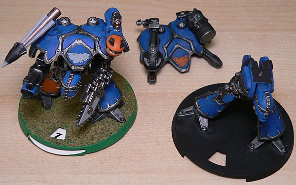 Working on the other Imperial titans
