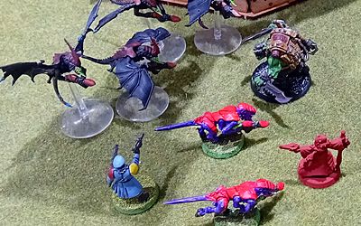 Helping the Ork squish some bugs