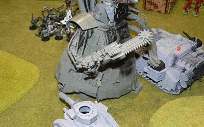 The Mega-Choppa Stompa makes it into the Imperial tanks
